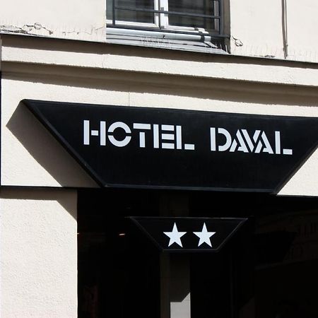 פריז Hotel Daval מראה חיצוני תמונה