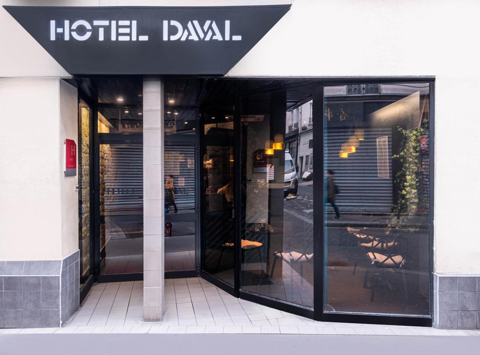 פריז Hotel Daval מראה חיצוני תמונה